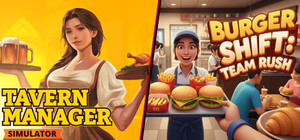 Tavern Manager Simulator x Burger Shift: Team Rush banner