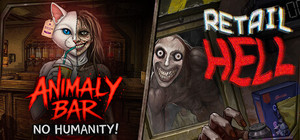 Animaly Bar: NO HUMANITY! x Retail Hell banner