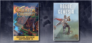 Creator Chronicles & Rogue: Genesia banner