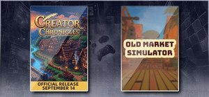 Creator Chronicles & Old Market Simulator banner