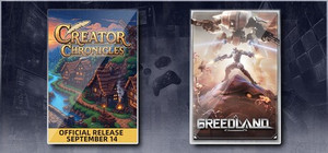 Creator Chronicles & Greedland banner