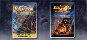 Creator Chronicles & Stickman Strikes: Conquer Fantasy World banner