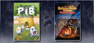 Pibcremental & Stickman Strikes: Conquer Fantasy World banner
