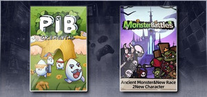 Pibcremental & Monster Battles banner