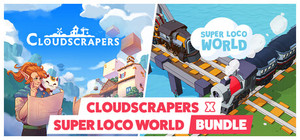 Cloudscrapers x Super Loco World banner