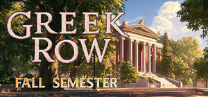 Greek Row, Fall Semester banner