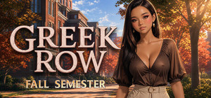 Greek Row, Fall Semester banner