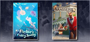 Fischer's Fishing Journey & Parisian Bistro Simulator banner
