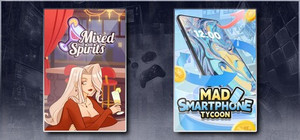 Mixed Spirits: Bartender & Mad Smartphone Tycoon banner