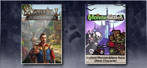 Medieval Juice Crafter & Monster Battles banner