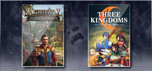 Medieval Juice Crafter & Three Kingdoms: The Blood Moon banner
