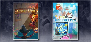 Tinker Shot & Let's Minesweeper banner