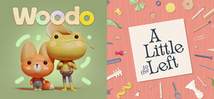 A Little to the Left + Woodo banner
