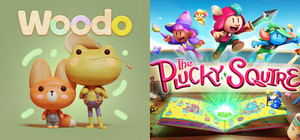 The Plucky Squire x Woodo banner