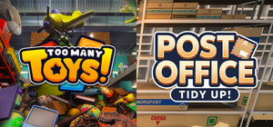 Too Many Toys! x Post Office: Tidy Up! banner