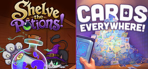 Shelve the Potions! X Cards Everywhere! banner
