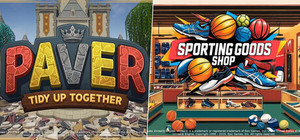 Paver Tidy Up Together - Sporting Goods Shop banner