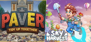 Paver Tidy Up Together - Sky Harvest banner