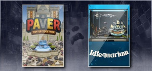 Paver: Tidy Up Together & Idlequarium banner