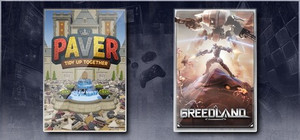 Paver: Tidy Up Together & Greedland banner