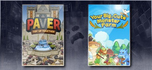 Paver: Tidy Up Together & Your Big, Cute Monster Farm banner