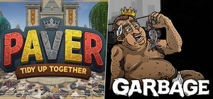 Paver Tidy Up Together - Garbage banner