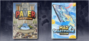 Paver: Tidy Up Together & Mad Smartphone Tycoon banner