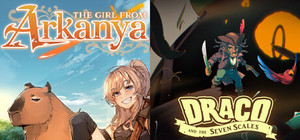 The Girl from Arkanya + Draco and the Seven Scales banner