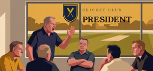 Cricket Club President banner