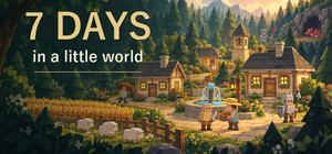7 days in a little world banner