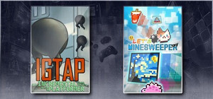 IGTAP: an Incremental Game That's Also a Platformer & Let's Minesweeper banner
