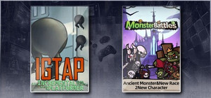 IGTAP: an Incremental Game That's Also a Platformer & Monster Battles banner