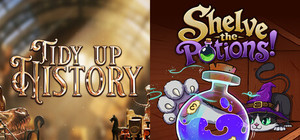 Tidy Up History X Shelve the Potions! banner