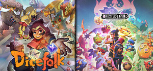 Dicefolk x LumenTale banner