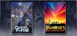 Enigma of Fear & Dwarves: Glory, Death and Loot banner