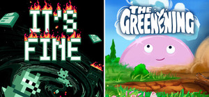 It's Fine x The Greenening banner