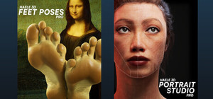 HAELE 3D - Portrait Studio Pro - Hand Poses Pro banner