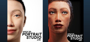 HAELE 3D - Portrait Studio Lite -> Portrait Studio Pro - Upgrade banner