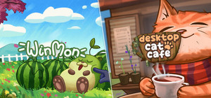 Winmon x Desktop Cat Cafe banner