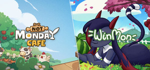 Winmon x Not Monday Cafe banner