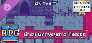 RPG Maker MV - TinyRPG - Grey Graveyard Tileset banner