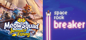 🐱Meow Squad: Incremental Fishing X Space Rock Breaker🪐 banner