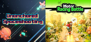 🔫Unanchored Spaceshooting x 🏍️Motor Racing Battle banner