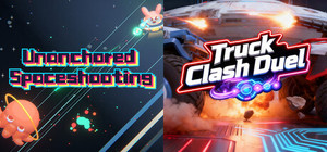 🔫Unanchored Spaceshooting x 🚗Truck Clash Duel banner