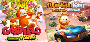 Garfield Escape From Monday x Garfield Kart Furious Racing banner