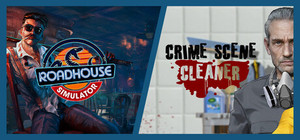 Roadhouse Simulator x Crime Scene Cleaner banner