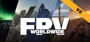 FPV Worldwide: Real World Drone Simulator banner