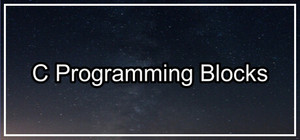 C Programming Blocks banner