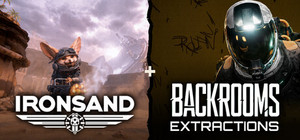 BACKROOMS: EXTRACTIONS X IRONSAND banner