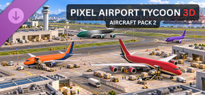 Pixel Airport Tycoon 3D - Aircraft Pack 2 banner